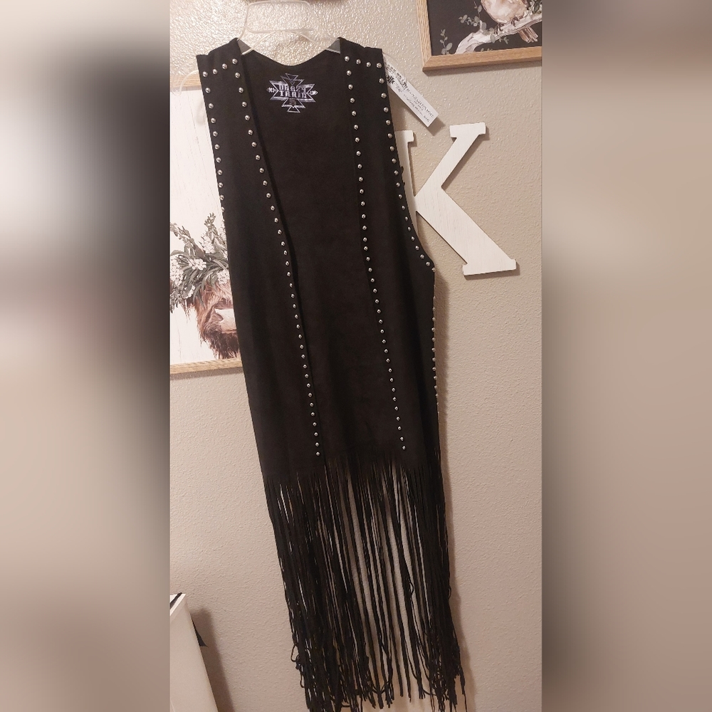 Crazy Train Black Studded Cardigan